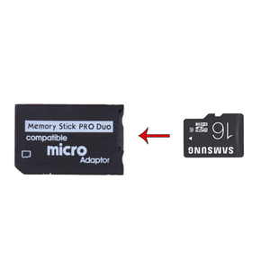 适用于<span class=keywords><strong>PSP</strong></span> Micro <span class=keywords><strong>SD</strong></span> SDGC TF至MS记忆棒Pro Duo卡用于<span class=keywords><strong>PSP</strong></span> 1000 2000 3000适配器转换器 - Product Image 6