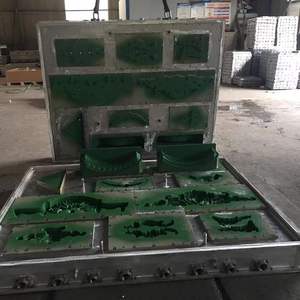 CNC процесс EPS пенополистирол пенопласт блок алюминиевая форма EPS Пенопласт карниз форма - Product Image 5