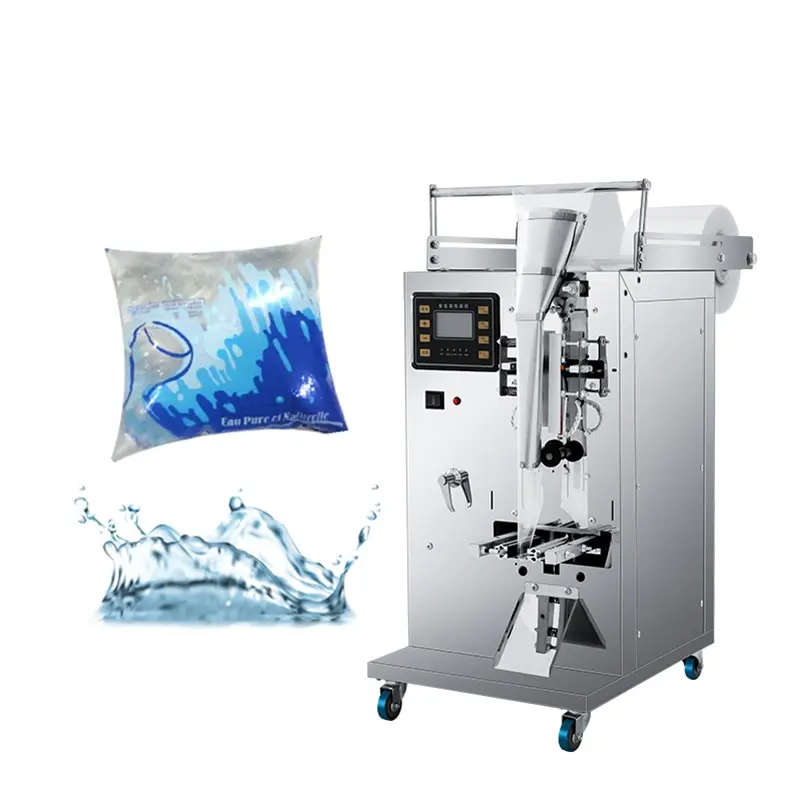 Machine automatique d'emballage de sachets d'eau pure et d'eau minérale prix de la machine d'emballage de liquides