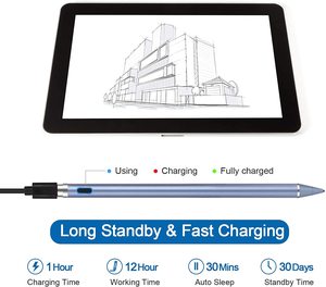 智能平板手写笔数字笔主动铅笔精点兼容iPhone iPad和其他平板电脑 - Product Image 3
