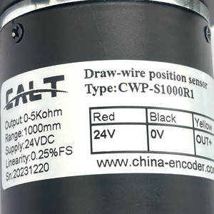 4-20mA transductor de desplazamiento lineal sensor de posición potenciómetro codificador rango de 1000mm