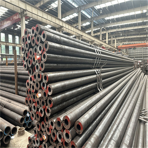 Sae 1040 Carbono Seamless Steel Pipe 12 Inch Schedule 40 Preto 2mm Tamanho ISO9001 Certificado