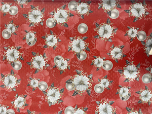 Transparent Printed PVC Printed Tablecloth Dirt Resistant <strong>Pattern</strong> - Product Image 3