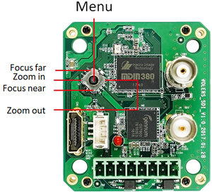 Kodlama kurulu 3-in-1 kod kontrol panosu LVDS 3G-SDI HD MI CVBS kuyruk kurulu dönüştürmek için Savgood FCB blok kamera SG-TB01-3SDI - Product Image 4