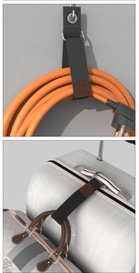 Adjustable Velcroes Storage <strong>Straps</strong> <strong>Hook</strong> and <strong>Loop</strong> <strong>Strap</strong> <strong>with</strong> Buckle for Toolhouse Garage Cabinets Storage - Product Image 6