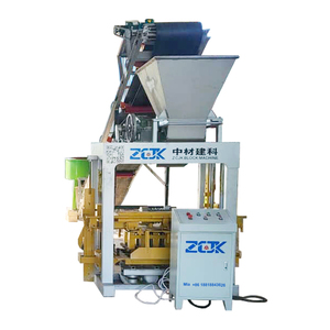 ZCJK QTJ4-40A简易半自动水泥空心砌块成型机生产线 - Product Image 4