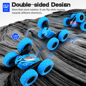 Radyo el kumandalı RC araba hızlı 4wd dublör oyuncak Rollover rotasyon tırmanma büküm araç kiti - Product Image 3