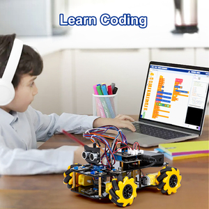 ACEBOTT ESP32 CAM Omni Wheel Robot Kit Programmier bare Hindernis vermeidung Tracking Smart Camera Robot Auto Starter Kit für Arduino