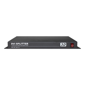 Divisor DVI de 1x4 puertos, 1 en 4 salidas, 1 señal de vídeo dividida a 4 pantallas, duplicador de distribución para proyector, Monitor, ordenador CCTV - Product Image 5