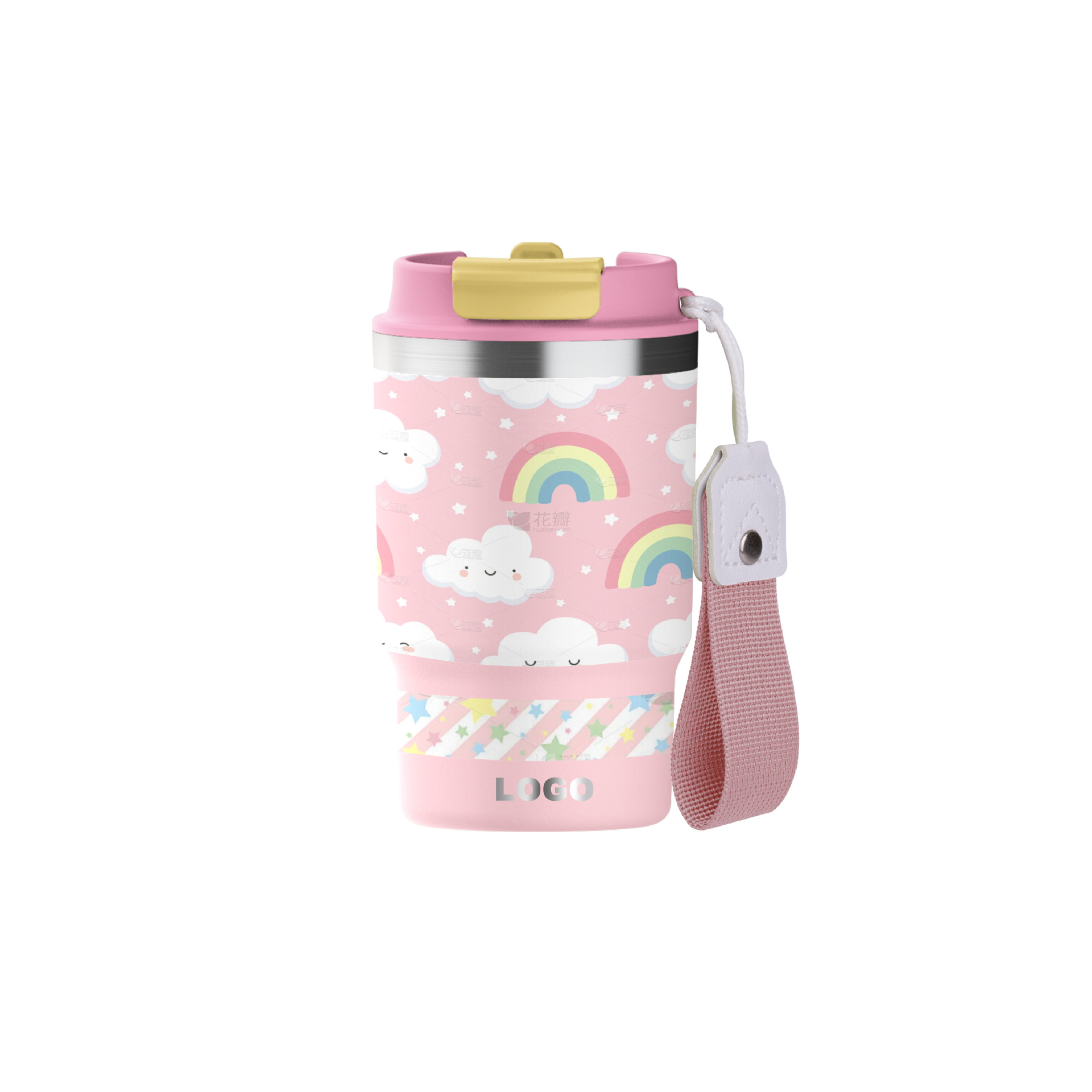 Rainbow(clouds coffee cup)
