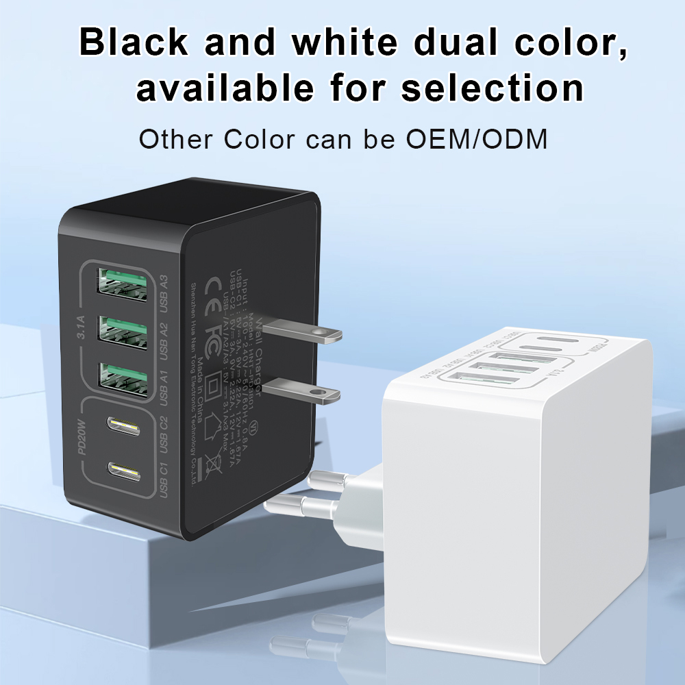 Blanco (GaN 35.5W 3A+2C)