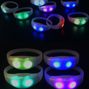 Armbänder blinkendes Armband DMX fernbedienung LED-Armband glühendes Armband Konzert Silikon-Led-Armbänder - Product Image 4