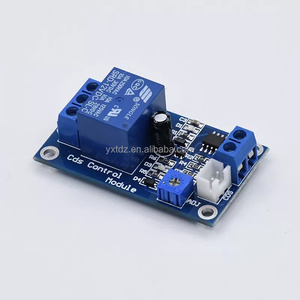 XH-M131 DC 5V 12V 24V Lichts teuerung schalter Foto widerstand Relais modul Erkennungs sensor 10A Helligkeit Automatisches Steuer modul - Product Image 4