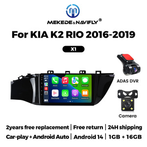 MEKEDE & NAVIFLY X SERIES AndroidカーステレオカーオーディオカーIPSスクリーン2 + 32GBシステム用起亜<span class=keywords><strong>K2</strong></span>リオ4 2017 2018 2019