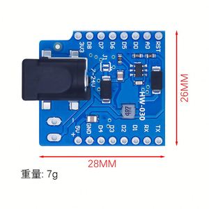 Scudo di potenza DC V1.1.0 per Wemos D1 Mini scheda di sviluppo modulo di schermo di alimentazione DC - Product Image 5