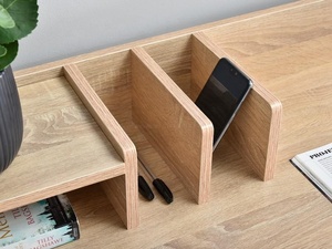 Mesa de ordenador multifuncional y de moda con almacenamiento y diseño de marco de metal resistente PB MDF para sala de estudio de oficina en casa - Product Image 6