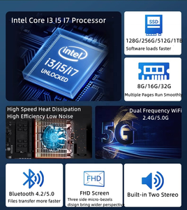 Günstiger Preis 21,5-Zoll-All-In-One-Desktop mit Touchscreen Intel I3/I5/I7-Optionen 8GB/16GB RAM 128GB - 1TB SSD IPS Gebraucht AIO - Product Image 6