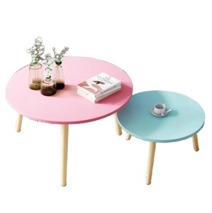 Contemporary Round Nesting Bent Black Gold Metal Side Glass Marble Stone Mdf Wood Coffee <strong>Table</strong> Nest of <strong>3</strong> <strong>Table</strong> <strong>Set</strong> Nesting <strong>Table</strong> - Product Image 1