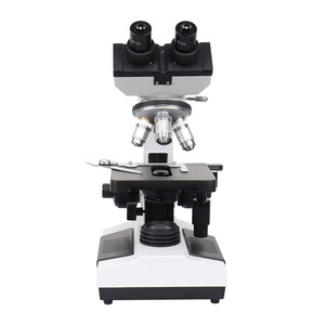 Microscópio binocular para laboratório médico, melhor qualidade