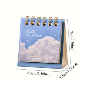 2026 Bàn Nhỏ Lịch tùy chỉnh lý tưởng cho văn phòng & Trường Học cung cấp bàn phụ kiện hàng ngày kế hoạch học tập hàng ngày xem hàng ngày - Product Image 3