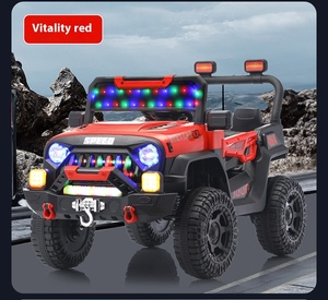 Electric <strong>Four</strong>-Wheel Drive Ride-On Vehicle Off-Road Parent-Child Play Fun Plastic Toy for Girls 5-7 <strong>Years</strong> with MP3 Function - Product Image 4