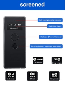 物流仓库用BX12无线手持1D 2D二维码阅读器便携式袖珍蓝牙条形码扫描仪 - Product Image 6