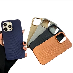 เคสโทรศัพท์มือถือป้องกันการตกสีทึบลูกฟูก TPU 1.5มม. สุดหรูสำหรับ Apple iPhone 16PROMAX - Product Image 1