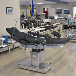 Meja ujian ginekologi lipat baja tahan karat profesional pengaduk dapat disesuaikan garansi 2 tahun penggunaan medis untuk Rumah Sakit/Sekolah - Product Image 5