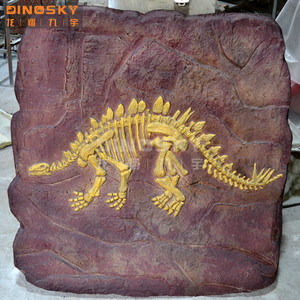 Réplicas Jurásicas Esqueleto de ictiosaurio Fósiles Exhibición EN EL Museo de Ciencias DINOSKY - Product Image 2