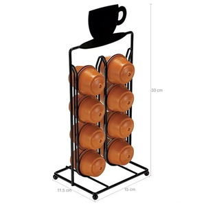 Trượt lưu trữ khay keurig Cà phê Pod đứng viên nang chủ sở hữu Nespresso trạm lưu trữ tổ chức cho văn phòng Countertop viên nang - Product Image 5