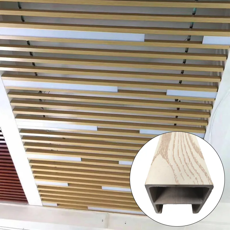 Vendita calda a tempo limitato pannello impermeabile soffitto decorazioni interne WPC soffitto