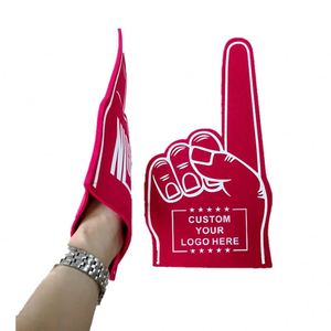 มือโฟมฟองน้ำขนาดใหญ่สำหรับเชียร์การออกแบบโลโก้ที่กำหนดเองการพิมพ์ส่งเสริมการขายที่กำหนดเองราคาถูก Eva มือ - Product Image 2