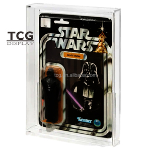 TCG temizle UV koruma akrilik durumda slayt kapak tasarımı ile Star Wars GI Joe Indiana Jones rakamlar akrilik vitrin - Product Image 2