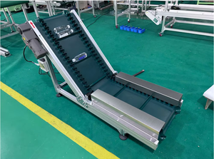 高效小型注塑机线输送带提升机用橡胶爬升给料机输送 - Product Image 3