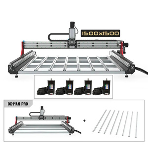 BulkMan3D 1500x1500mm毫米奥克斯曼专业版，带电机1610滚珠丝杠数控机械套件，用于数控刳刨机数控铣床