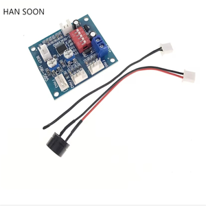 NTC 3950 Thermistor <strong>PWM</strong> Temperature Probe <strong>Speed</strong> <strong>Controller</strong> Board Control Module Buzzer DC 12V CPU Fan <strong>High</strong>-Temp Alarm Heat Sink - Product Image 2