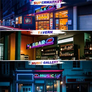 App-Controlled RGB Waterproof Full Color <strong>LED</strong> Signboard Programmable <strong>LED</strong> Scrolling Message Display for Shop Signs Digital Poster - Product Image 5