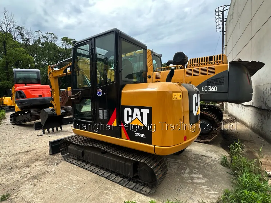 Japan cheap 5.5 ton 90% new 2022 caterpillar second hand EPA high quality low price good condition used excavators cat 305.5e2
