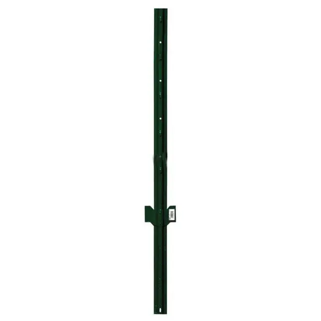 5ft light U Channel Fence Post with hook Euro Fence support U Post