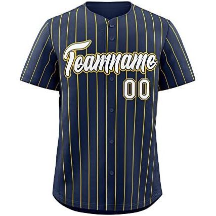 33.navyyellow Stripe