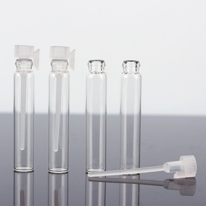 Распродажа, флаконы для духов, 1 мл, 2 мл, 3 мл, прозрачные образцы духов, мини-флакон с пластиковой пробкой - Product Image 3