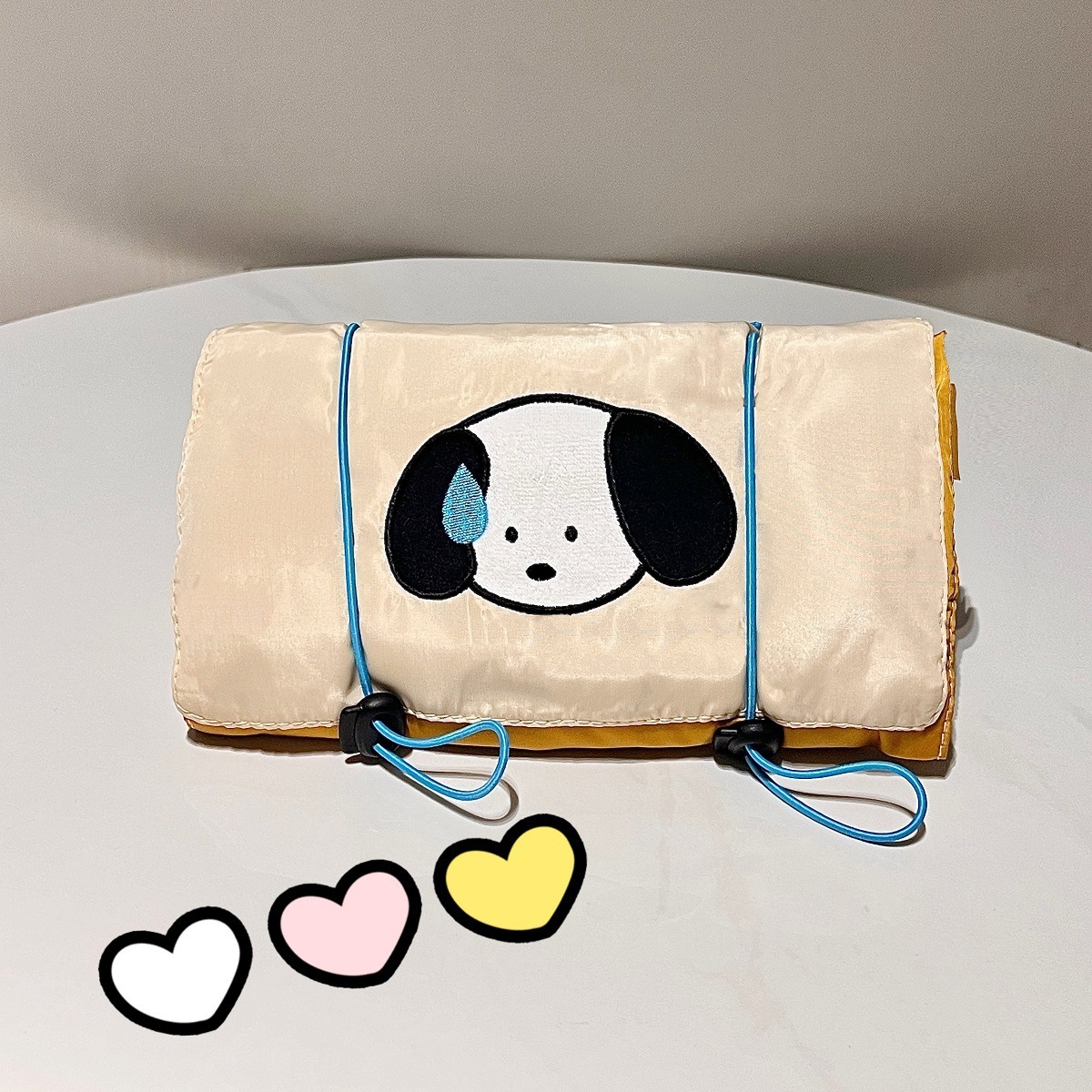 Speechless Dog-II- กระเป๋าแต่งหน้าสี่ในหนึ่งใบใหม่