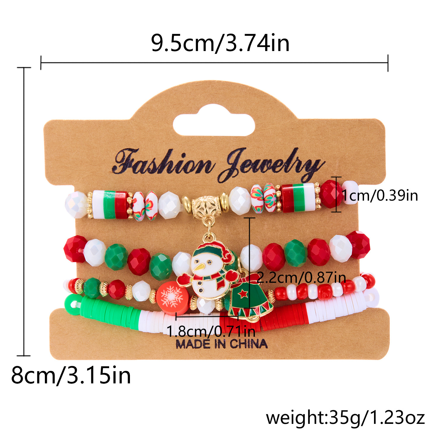 Snowman Bell Set