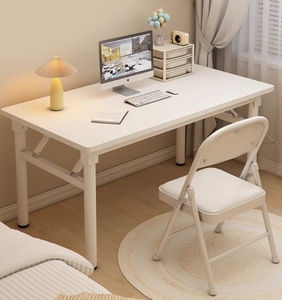 Una pieza podría vender Escritorio de computadora rectangular plegable simple para estudiantes y hogares comedor o estudio de dormitorio multiusos - Product Image 3