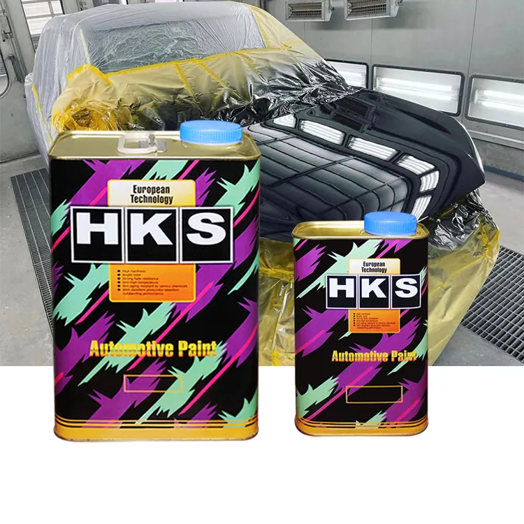 High Gloss Fast Drying Auto Clear Coat High Quality 2K Automotive Clear Coat Yellow Resistant Varnish Paint