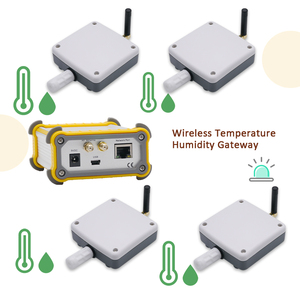 Programmable <strong>Temperature</strong> <strong>Controller</strong> RF 4 Sets Wireless <strong>Temperature</strong> Humidity Gateway Refrigeration Cold Room Thermometer - Product Image 1