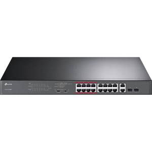 TP-LINK TL-SL1218MPネットワークスイッチ16 + 2ポート10/100 / 1000MBit/s PoE機能 (940910734904)