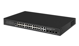 Yönetilebilir anahtarı STP RSTP IGMP Snooping DHCP SNMP V1/V2/V3 SSH zengin QoS 24 Rj45 4 Sfp bakır 28 Port Vlan anahtarı - Product Image 4