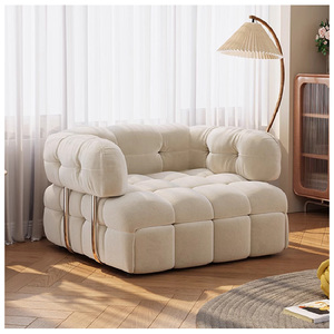 เก้าอี้โซฟาเดี่ยวสไตล์อิตาลีย้อนยุคอเนกประสงค์สำหรับห้องนั่งเล่น - Product Image 1