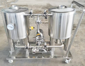 GHO <strong>50L</strong>/100L Customized CIP System With Trolley Clean-In-Place for Beer <strong>Brewery</strong> System - Product Image 4